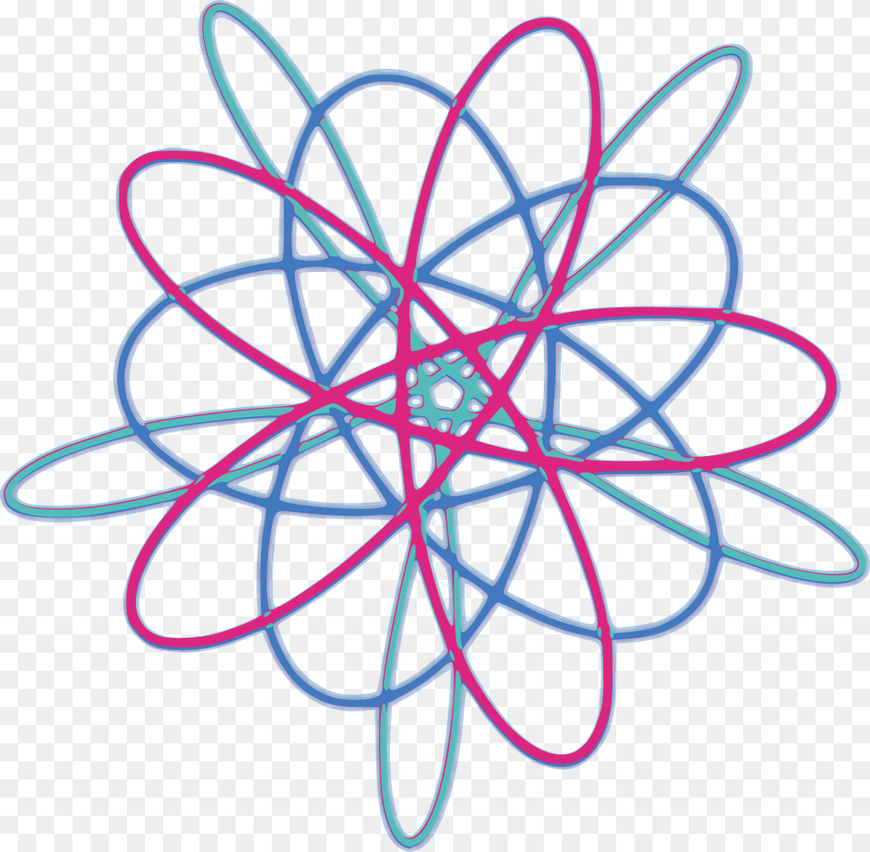 Ibm Queryplex Circle Quimica, Light, Neon, Pattern, Accessories Free Png Download