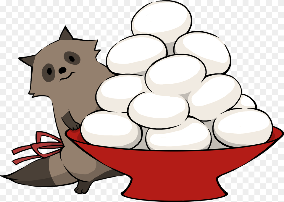 Ibuki Raccoon Ultra Sf4 Chib Makoto Street Fighter Chibi, Food, Meal, Egg, Bowl Free Png Download