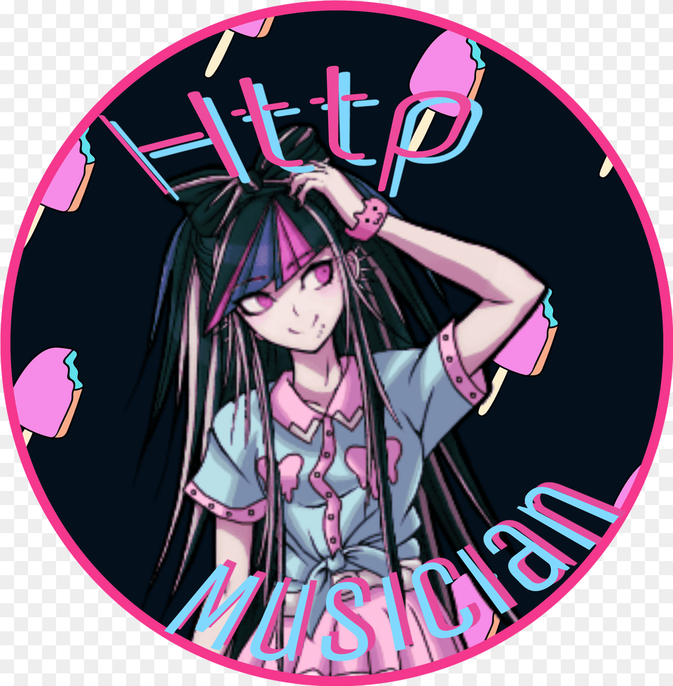 Ibukimioda Superdanganronpa2 Icon Girly, Book, Comics, Publication, Adult Png Image