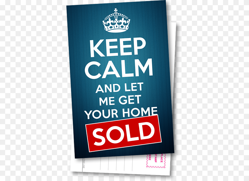 Ic Postcard Keep Calm And Call A Realtor, Advertisement, Poster, Text Png