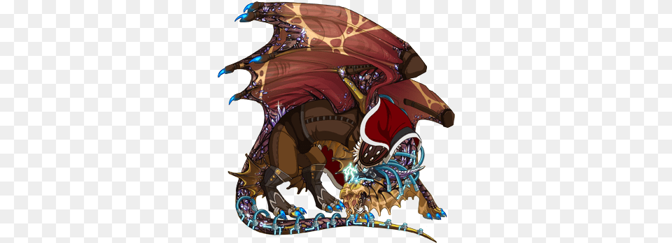 Ic Thor Fandragon W Glowing Eyes Dragon Share Flight Sander Sides Virgil Dragon, Person Free Png Download