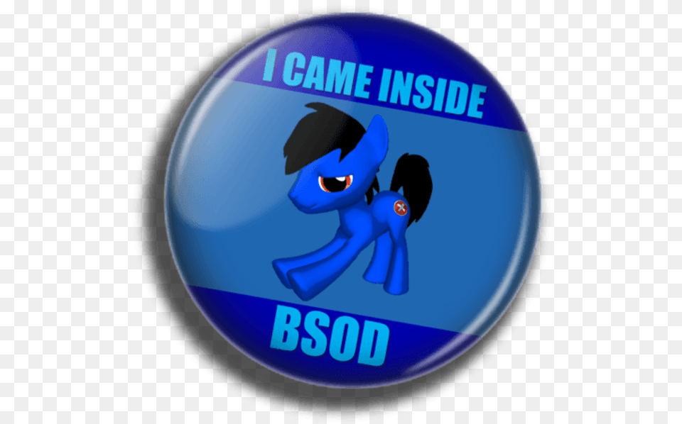 Icame Inside Bsod Blue Badge, Logo, Symbol, Person Free Png