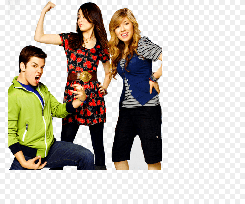 Icarly, People, T-shirt, Portrait, Clothing Free Png Download