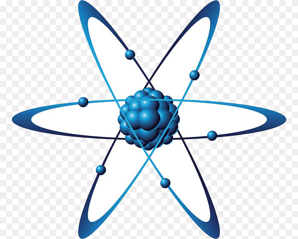 Icas Science Competition Results Atoms Blue Atom, Network, Nuclear, Bow, Weapon Free Transparent Png