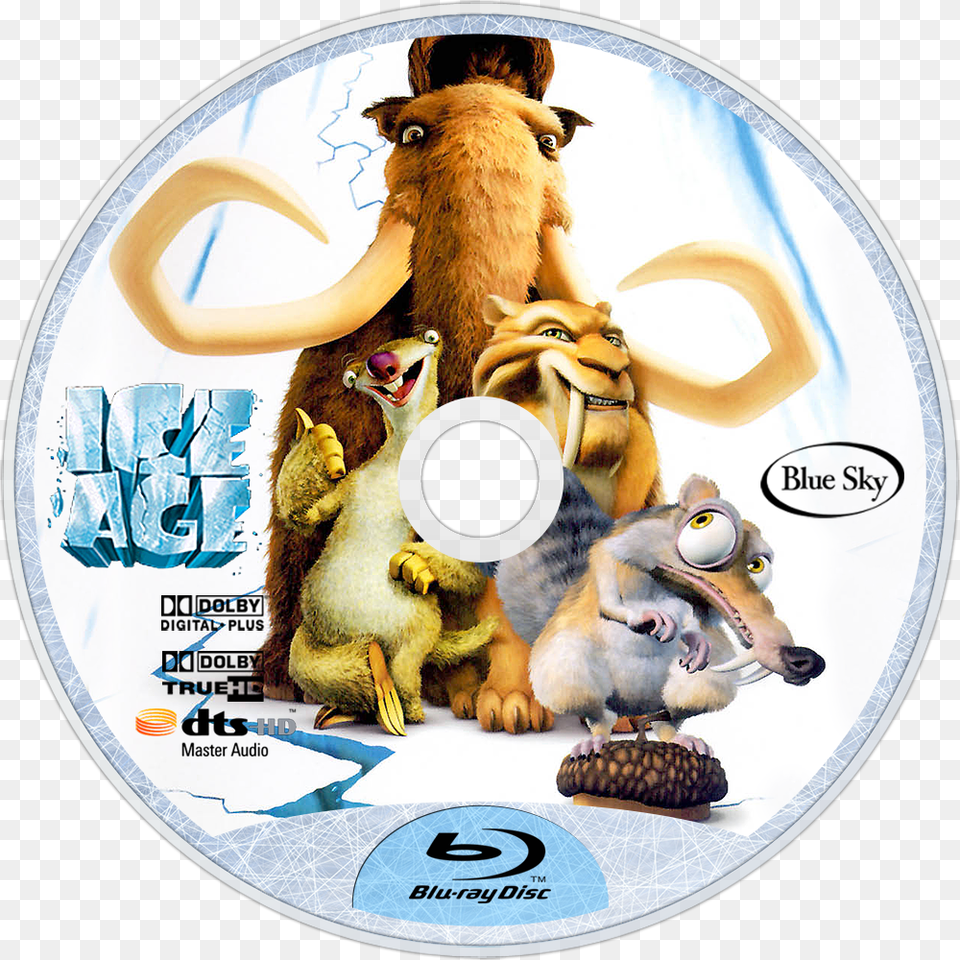 Ice Age Bluray Disc Disk, Dvd Png Image