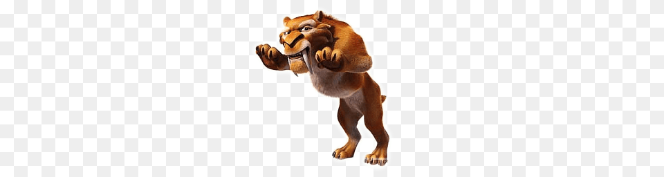 Ice Age Character Diego Pouncing, Animal, Lion, Mammal, Wildlife Png