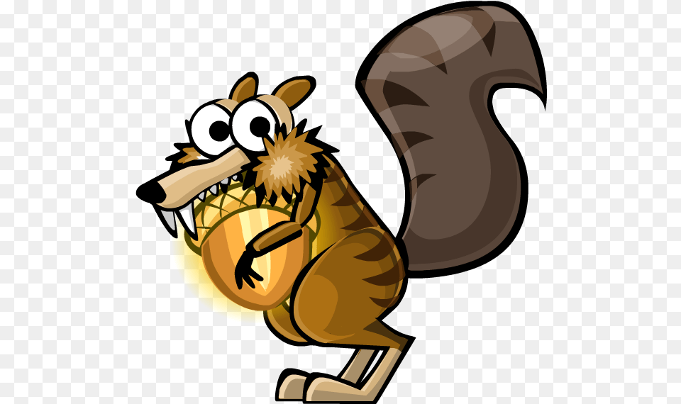 Ice Age Squirrel Ice Age Squirrel Cartoon, Food, Nut, Plant, Produce Free Png