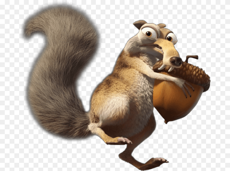 Ice Age Squirrel Image, Vegetable, Produce, Plant, Nut Free Png Download