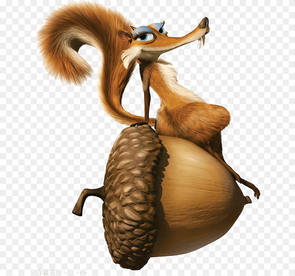 Ice Age Squirrel Image Squirrel From Ice Age Girl, Vegetable, Produce, Plant, Nut Png