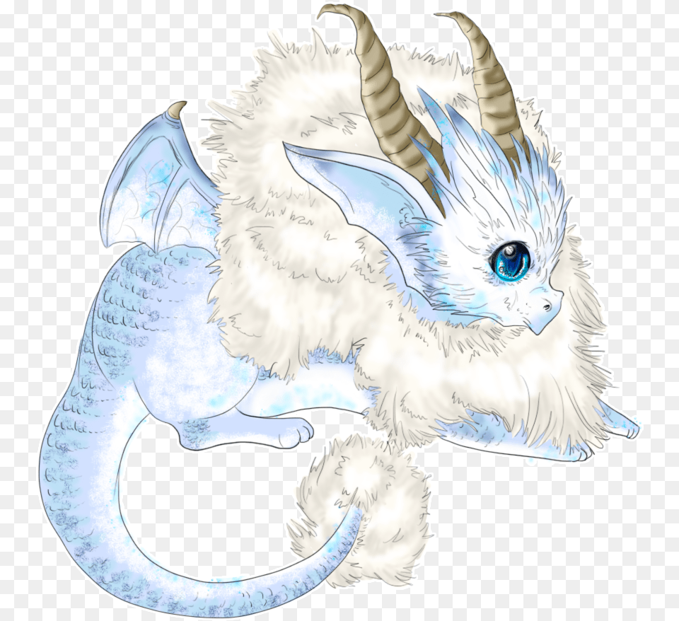 Ice Baby Dragon Baby White Dragon Small, Animal, Cat, Mammal, Pet Free Transparent Png