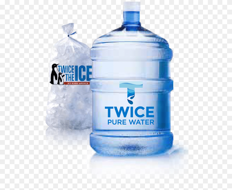 Ice Bagjug Twice The Ice Water 20 Ltr Bottles, Bottle, Water Bottle, Animal, Beverage Free Png
