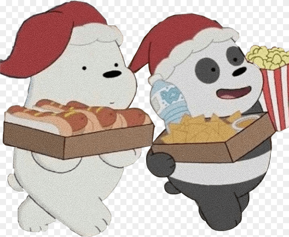 Ice Bear Amp Panda We Bare Bears Ice Bear Christmas, Baby, Person, Face, Head Free Png