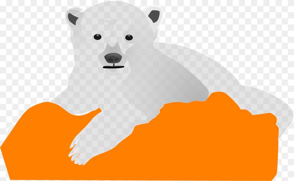 Ice Bear Clipart, Animal, Mammal, Wildlife, Polar Bear Free Png Download