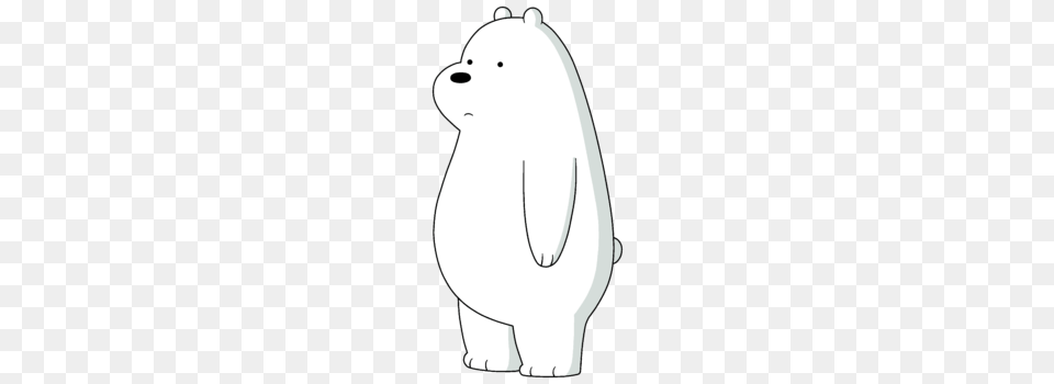 Ice Bear Standing, Nature, Outdoors, Snow, Snowman Free Transparent Png