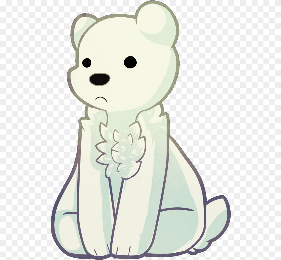Ice Bear To Go With Panda He Is Also Very Floofypalutenasarmy Ice Bear Fanart, Nature, Outdoors, Snow, Snowman Free Png Download
