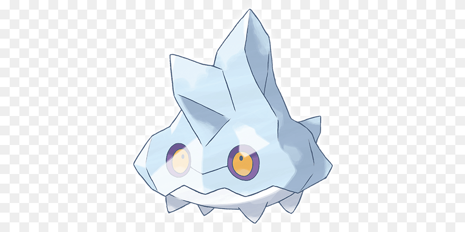 Ice Bergmite Pokemon, Outdoors, Paper, Nature Free Transparent Png