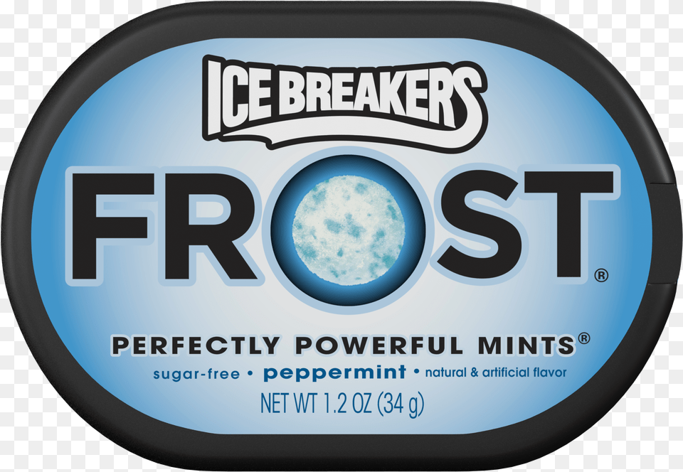 Ice Breakers Frost Peppermint Mints Ice Breakers Frost Candy, Disk Free Png