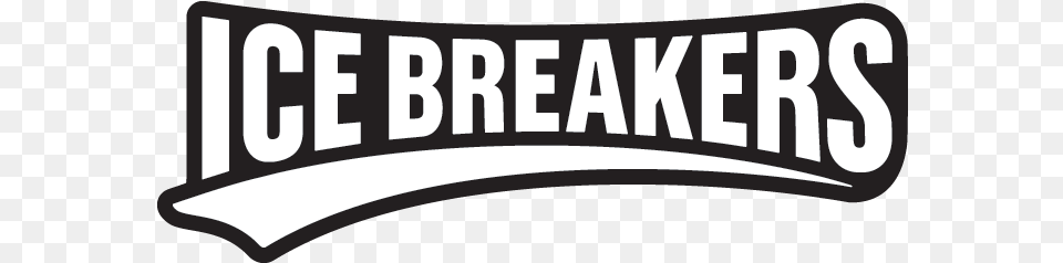 Ice Breakers Horizontal, Sticker, Logo, Text, Banner Png