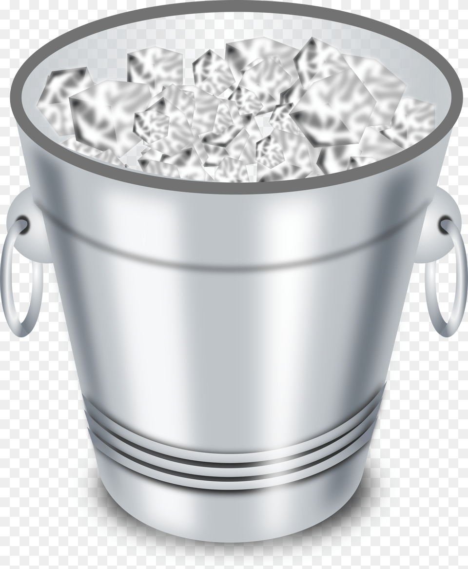 Ice Bucket Image Bucket Full Of Ice, Bottle, Shaker Free Png