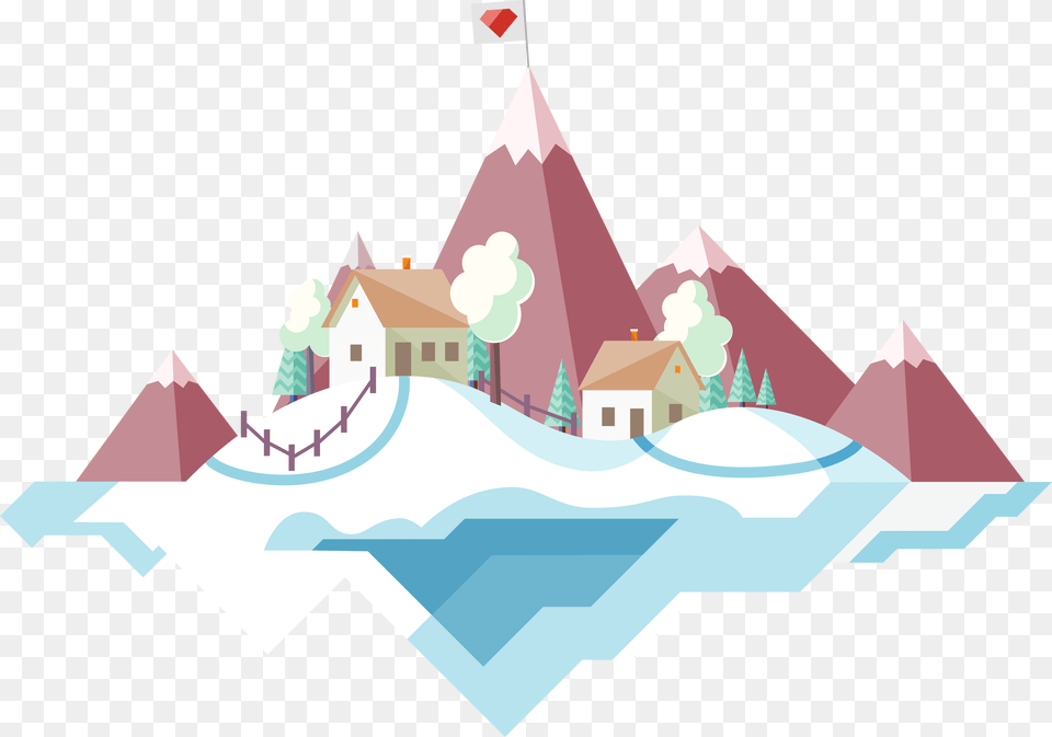Ice Castle, Outdoors, Nature, Mountain, Mountain Range Free Png Download