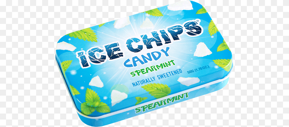 Ice Chips Spearmint Xylitol Mints Ice Chips, Gum Png