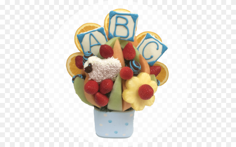 Ice Cream, Ice Cream, Dessert, Food, Fruit Free Png Download