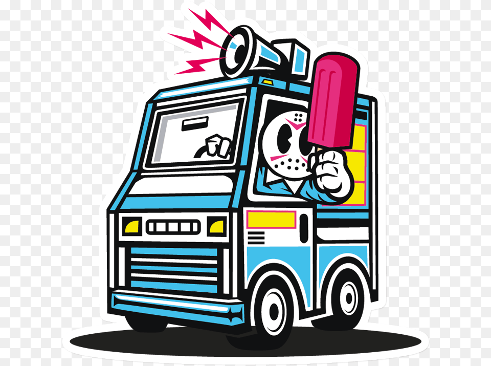 Ice Cream, Machine, Wheel, Moving Van, Transportation Png