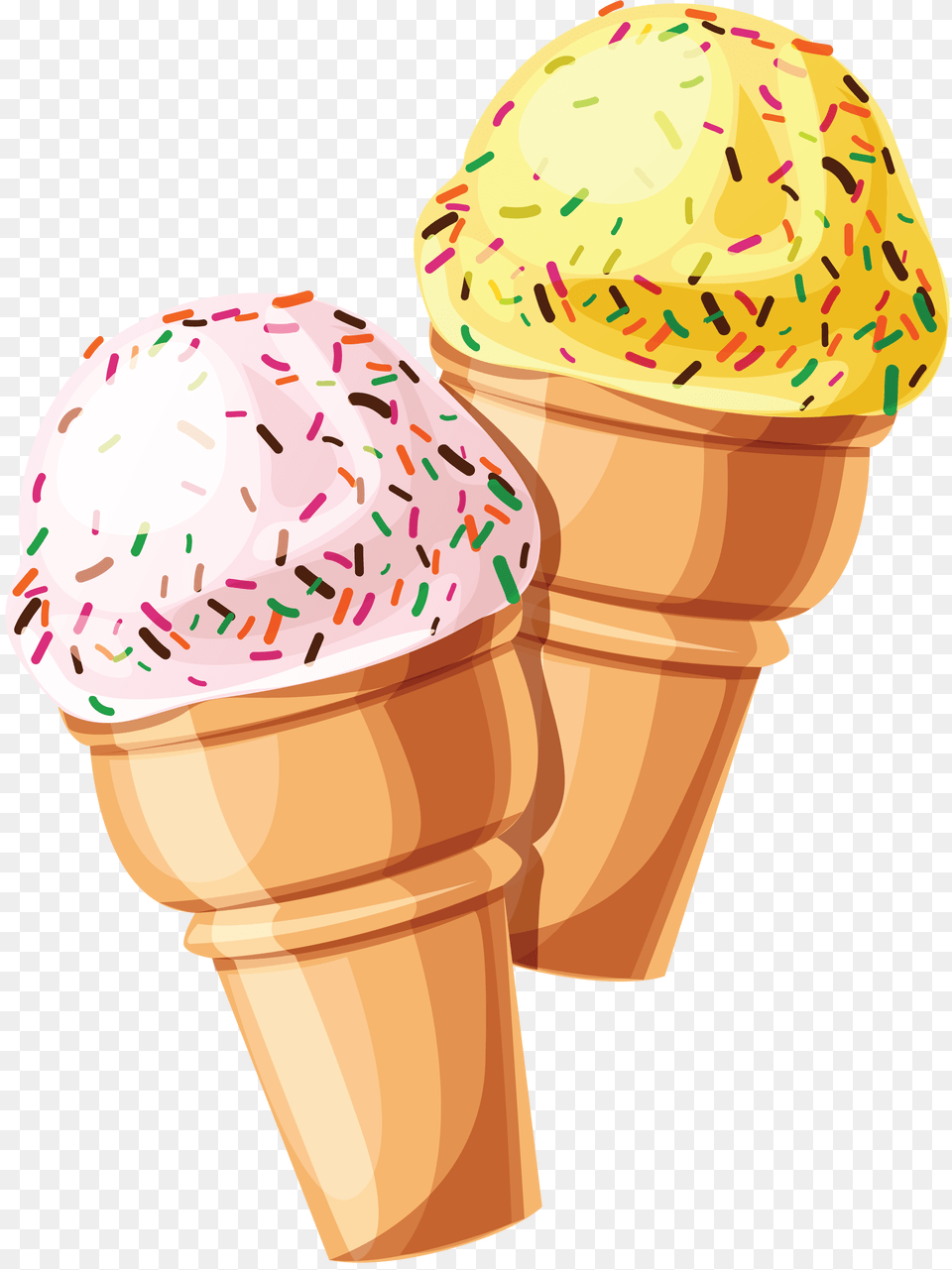 Ice Cream, Dessert, Food, Ice Cream, Soft Serve Ice Cream Free Png Download