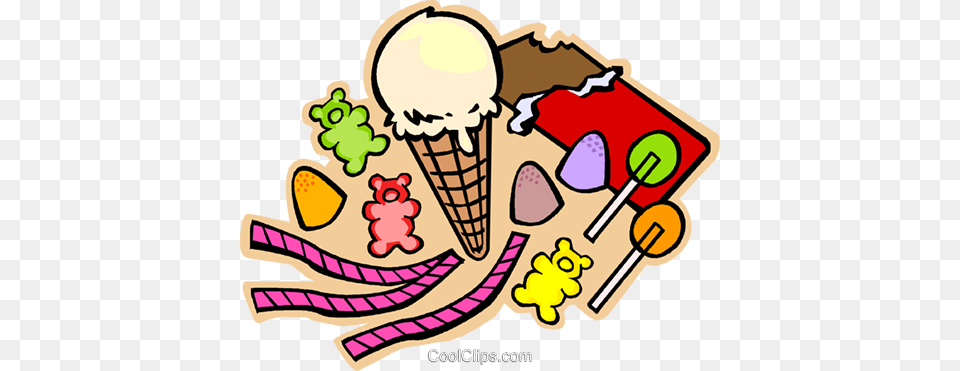 Ice Cream And Other Confections Royalty Vector Clip Art, Dessert, Food, Ice Cream, Dynamite Free Transparent Png