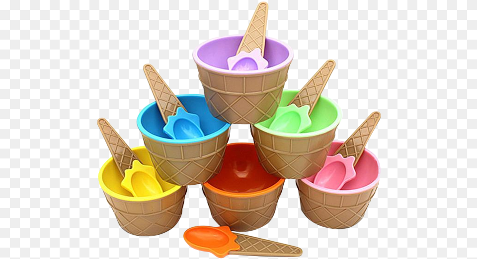 Ice Cream Bowl Amp Spoon Ice Cream, Dessert, Food, Ice Cream, Cutlery Free Transparent Png