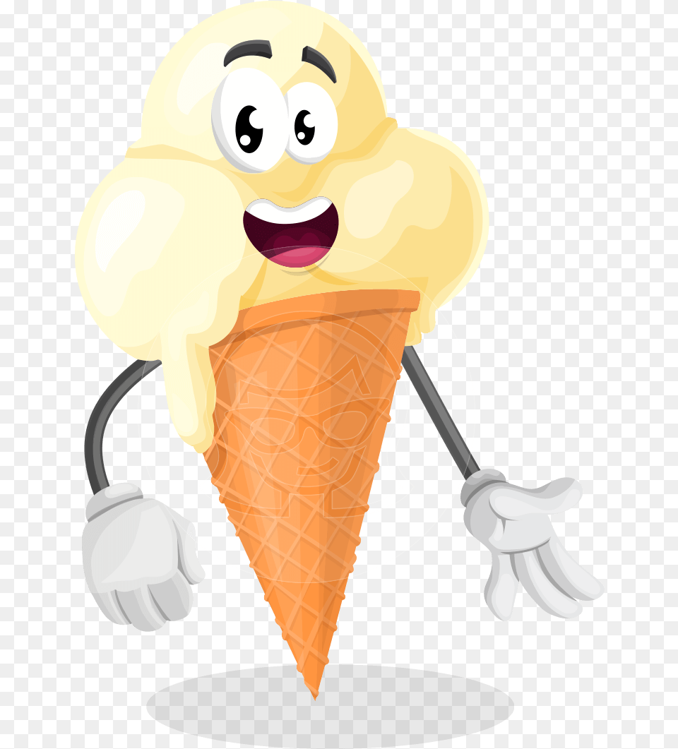 Ice Cream Cartoon Characters, Dessert, Food, Ice Cream, Nature Png