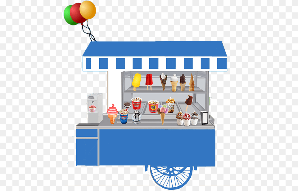 Ice Cream Clipart Booth Ice Cream Booth Cartoon, Dessert, Food, Ice Cream, Kiosk Png