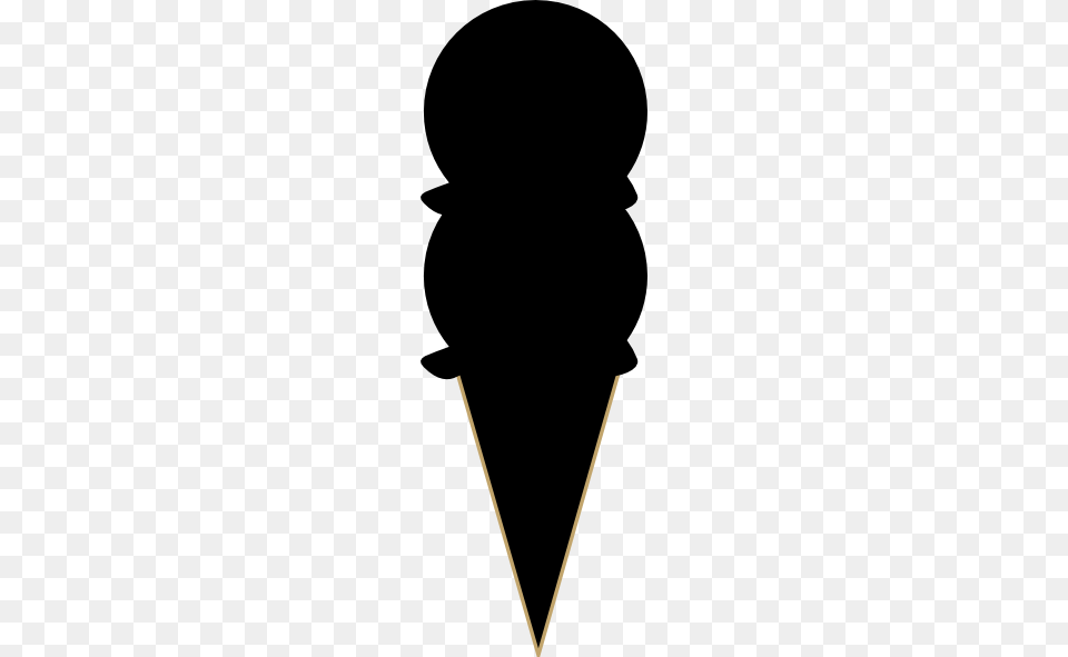 Ice Cream Clipart Silhouette, Person Png