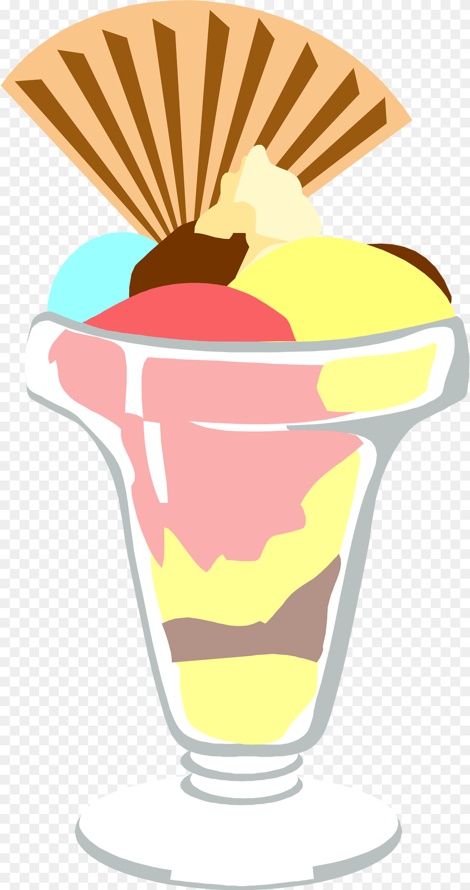 Ice Cream Clipart Transparent Background Clip Art Transparent Ice Cream Scoops Cartoon, Dessert, Food, Ice Cream, Person Free Png Download