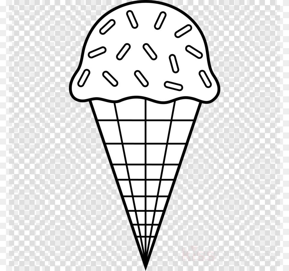 Ice Cream Coloring Pages Clipart Ice Cream Cones Sundae Ice Cream Cone Colouring, Dessert, Food, Ice Cream, Soft Serve Ice Cream Free Png