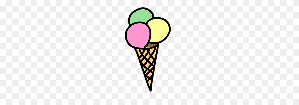 Ice Cream Cone Dessert, Food, Ice Cream Png Image