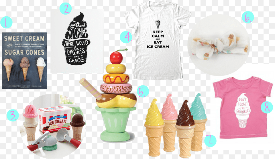 Ice Cream Cone, Clothing, Dessert, Food, Ice Cream Png Image