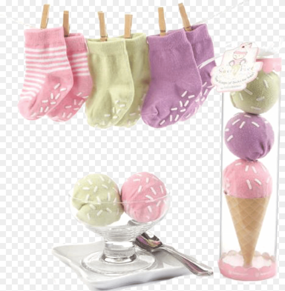 Ice Cream Cone Baby Shower, Dessert, Food, Ice Cream, Cutlery Png Image