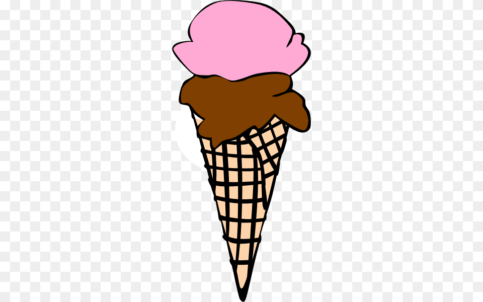 Ice Cream Cone Clip Art, Dessert, Food, Ice Cream, Person Free Png