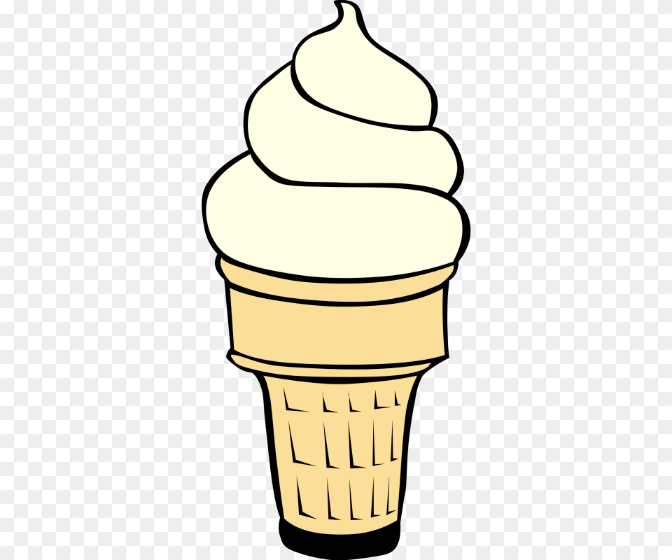 Ice Cream Cone Clip Art Summer Clipart Ice, Dessert, Food, Ice Cream, Soft Serve Ice Cream Free Png Download