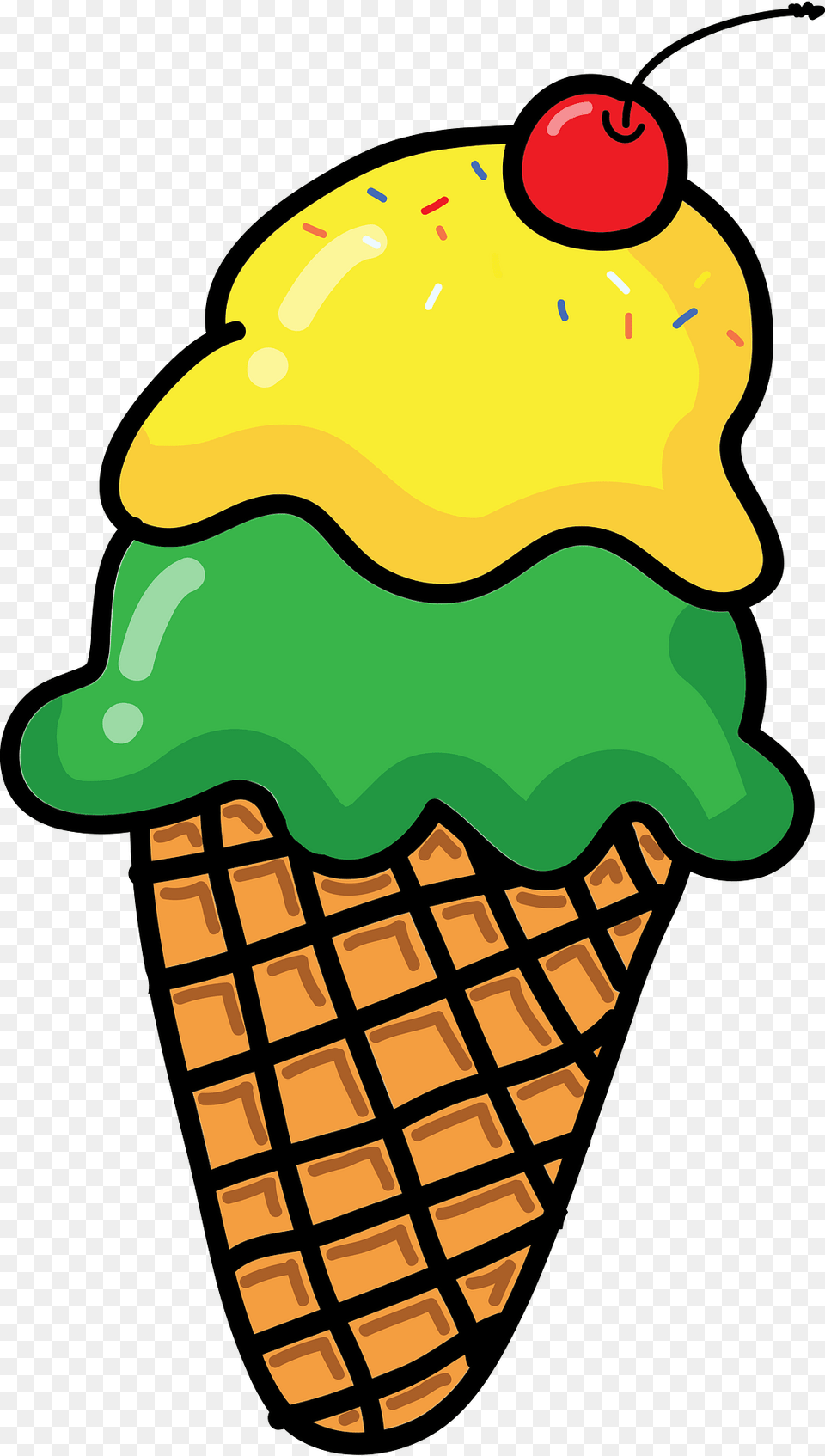 Ice Cream Cone Clipart, Dessert, Food, Ice Cream, Ammunition Free Png