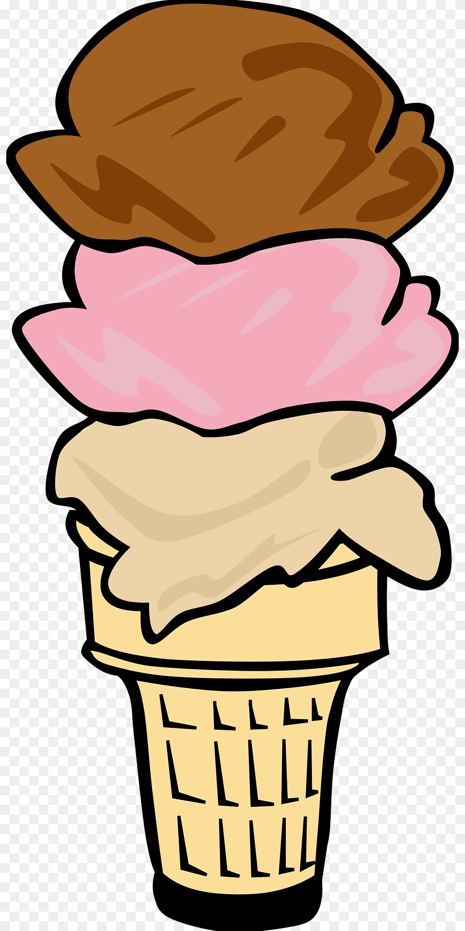 Ice Cream Cone Clipart, Dessert, Food, Ice Cream, Ammunition Free Png Download
