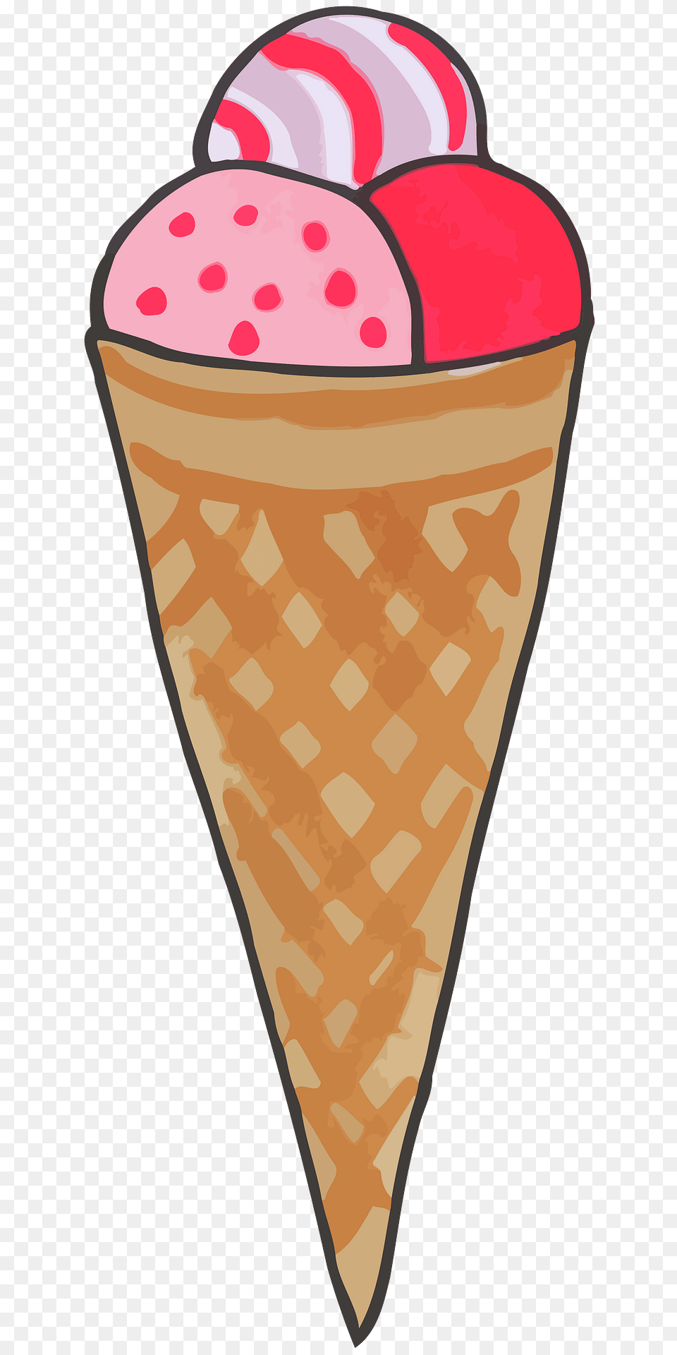Ice Cream Cone Clipart, Dessert, Food, Ice Cream, Dynamite Png Image