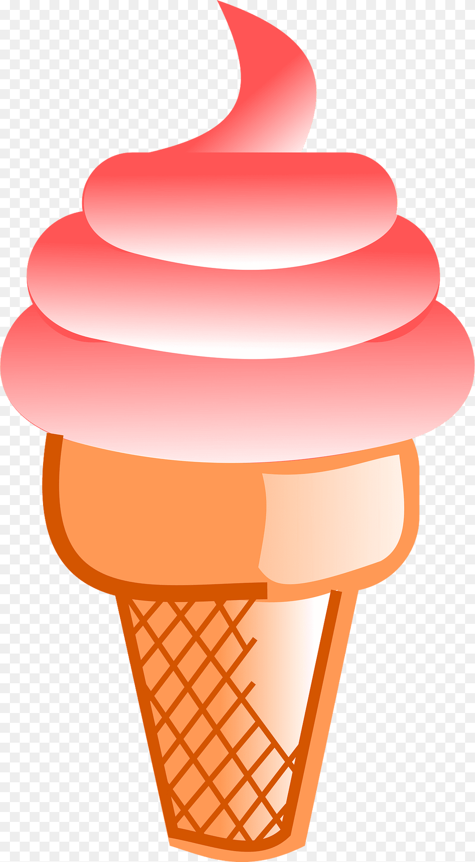 Ice Cream Cone Clipart, Dessert, Food, Ice Cream, Soft Serve Ice Cream Png Image