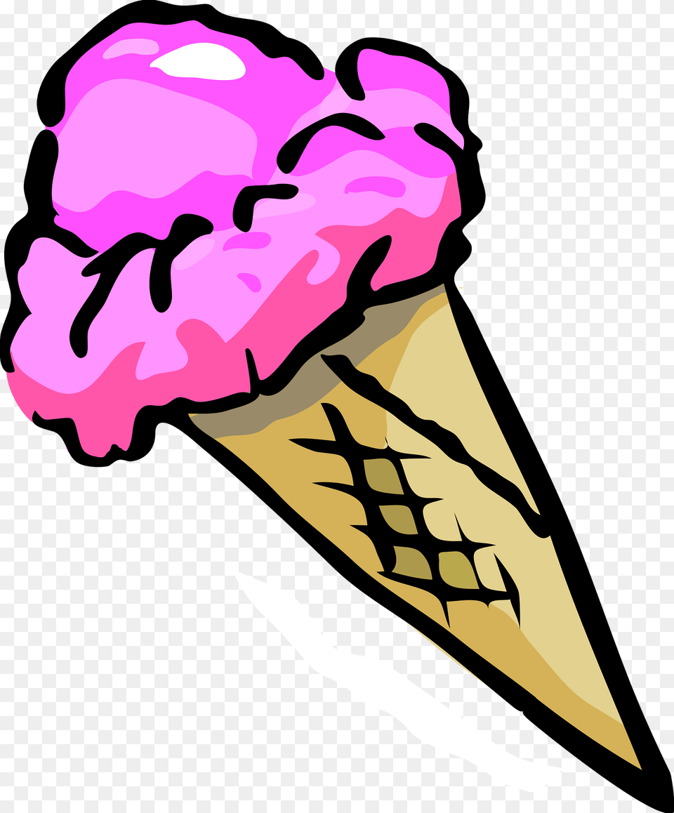 Ice Cream Cone Clipart, Food, Dessert, Ice Cream, Penguin Free Png Download