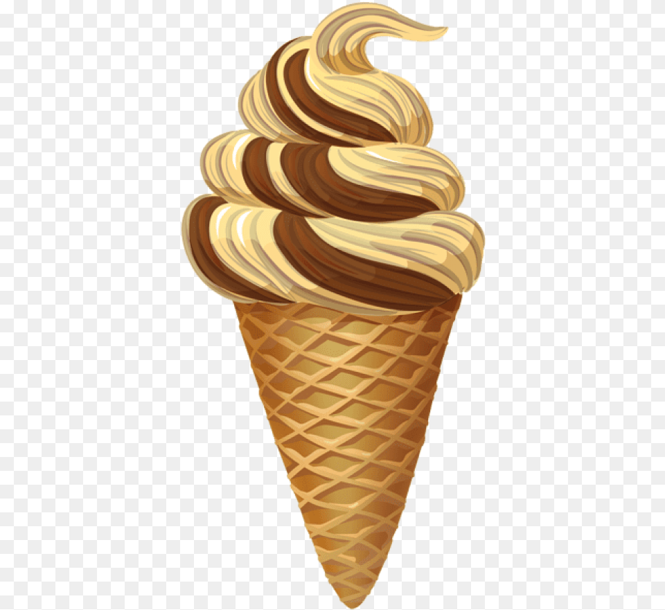 Ice Cream Cone Ice Cream Party Ice Cream Cones Ice Caramel Ice Cream Cone, Dessert, Food, Ice Cream, Smoke Pipe Free Png