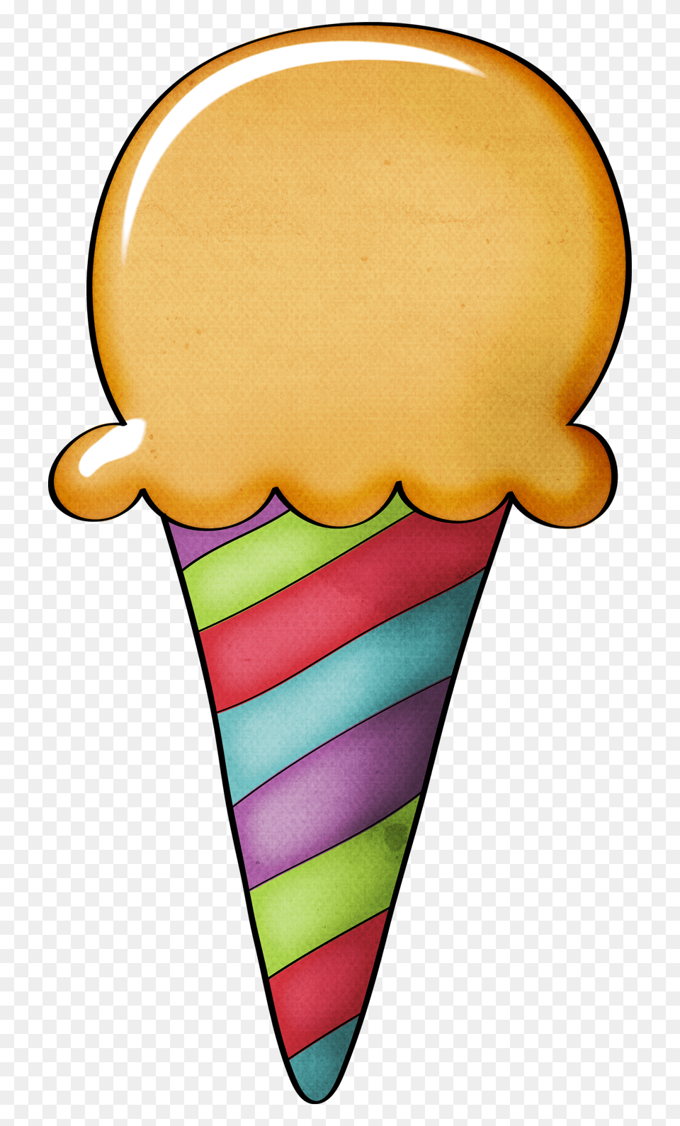 Ice Cream Cone No Background Clipart Collection, Dessert, Food, Ice Cream, Sweets Free Png