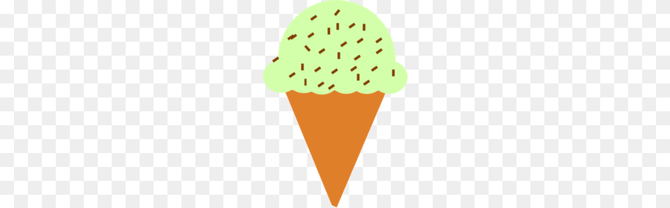 Ice Cream Cone With Sprinkles Clip Art, Dessert, Food, Ice Cream, Person Free Transparent Png
