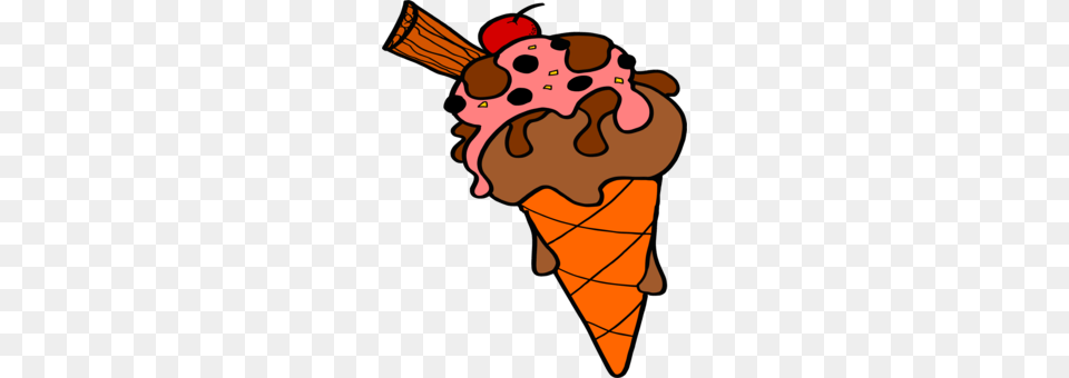 Ice Cream Cones Waffle Slush Snow Cone, Dessert, Food, Ice Cream, Baby Free Transparent Png