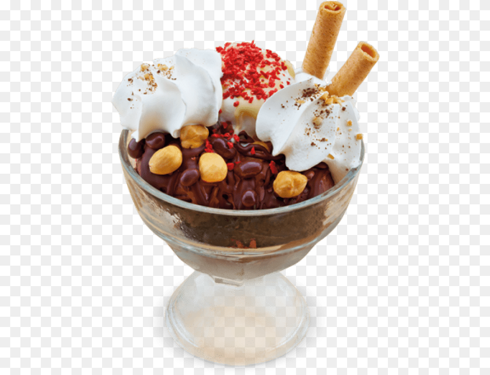 Ice Cream Cup Images Transparent Ice Cream Cup, Banana, Dessert, Food, Fruit Png